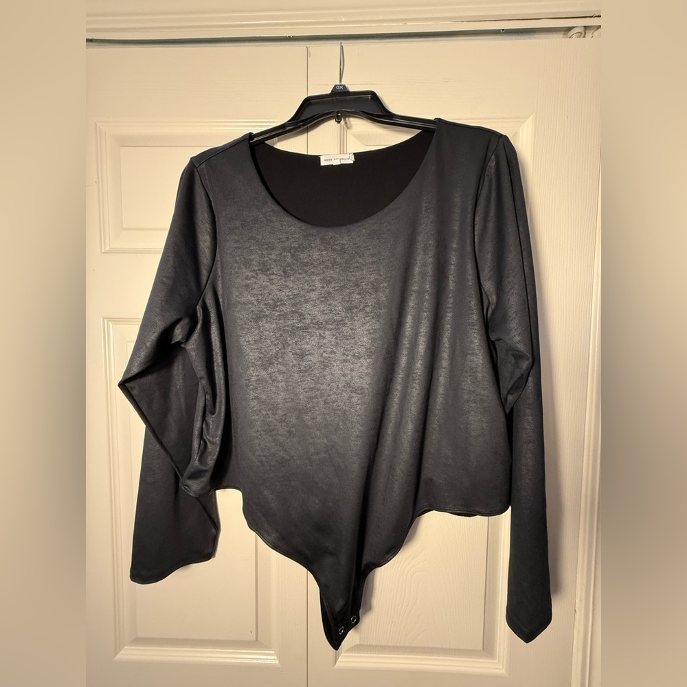 Good American Long Sleeve Body Suit